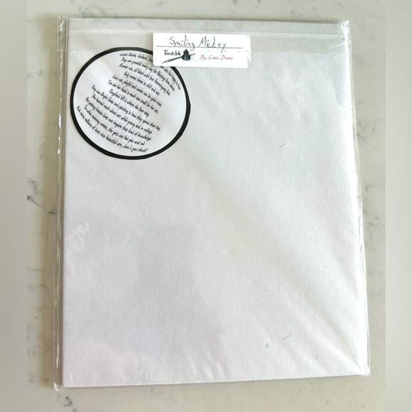 Smiling Mickey Pen & Ink by Lottie Dottie Original Artwork - Picture 7 of 8